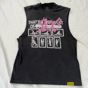 That’s A Awful Lot of Cough Syrup Men's Black Graphic Muscle Tank